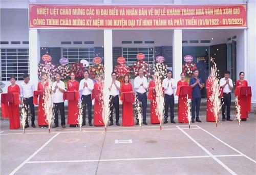 Đại Từ: 2,4 tỷ đồng xây dựng nhà văn hóa xóm Gió