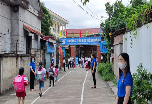 Cổng trường an toàn giao thông: Mô hình nhỏ, ý nghĩa lớn