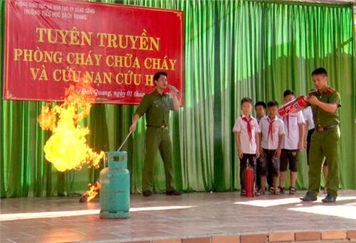 Tuyên tuyền phòng cháy, chữa cháy và cứu nạn cứu hộ