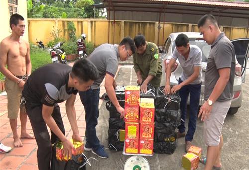 Kiên quyết đấu tranh với tội phạm về pháo nổ