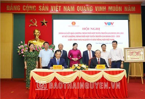 Đẩy mạnh quảng bá hình ảnh Thái Nguyên trên Đài Tiếng nói Việt Nam
