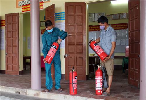 Tăng cường các biện pháp phòng, chống cháy nổ trong bầu cử