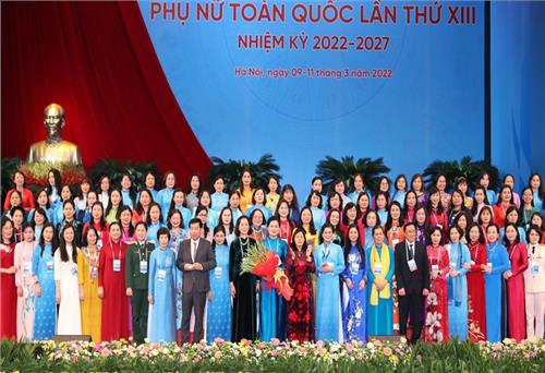 Đại hội đại biểu phụ nữ toàn quốc lần thứ XIII thành công tốt đẹp