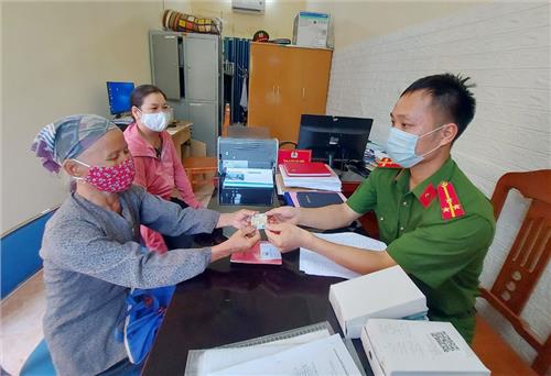 Phú Lương: Trả 55.000 thẻ căn cước cho người dân