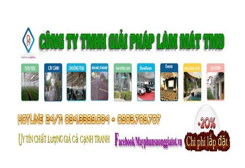 Máy phun sương TMD: Thương hiệu cung cấp máy phun sương con gà chất lượng tại Tp Hồ Chí Minh