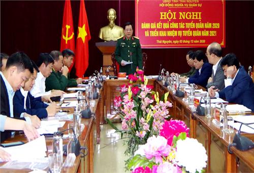 Tập trung thực hiện tốt nhiệm vụ tuyển quân năm 2021