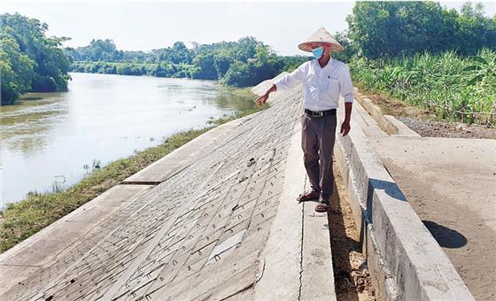  Phòng, chống sạt lở bờ sông Cầu