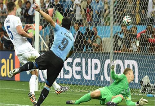 Anh 1-2 Uruguay: 