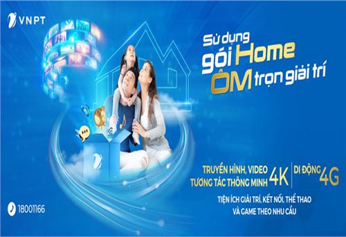 Sử dụng gói HOME - Ôm trọn giải trí