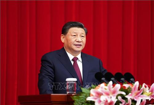 Chủ tịch Trung Quốc Tập Cận Bình phát biểu mừng Năm mới 2022