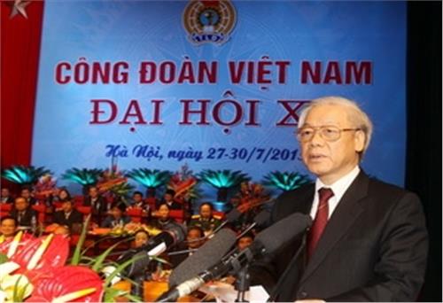 Khai mạc trọng thể Đại hội XI Công đoàn Việt Nam