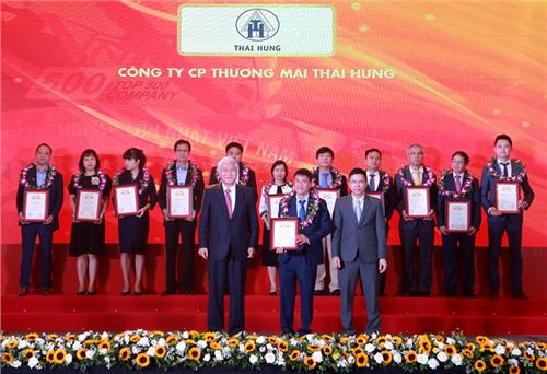 Thái Hưng tiếp tục đứng trong Top 100 doanh nghiệp lớn nhất Việt Nam