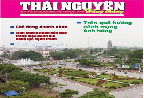 Thái Nguyên Hằng tháng ra số đầu tiên