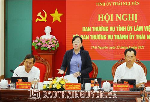 Tạo sự đột phá trong kiến tạo, xây dựng và phát triển TP. Thái Nguyên