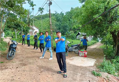 Đại Từ: Thực hiện gần 20km tuyến đường Thắp sáng làng quê