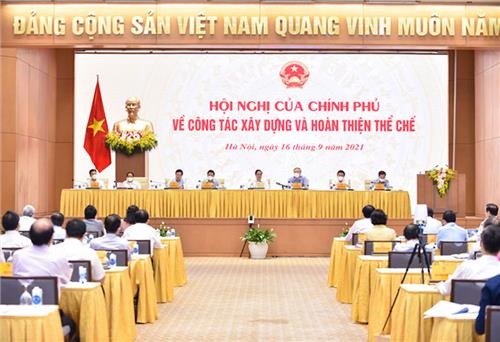 Nâng cao hơn nữa chất lượng công tác xây dựng thể chế, pháp luật