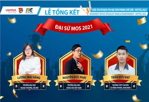 Gần 1.800 thí sinh tham dự cuộc thi ''Vô địch tin học văn phòng thế giới - Viettel 2021''