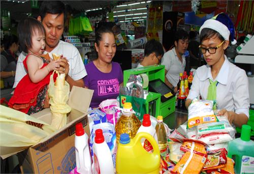Giá thực phẩm tăng nhẹ