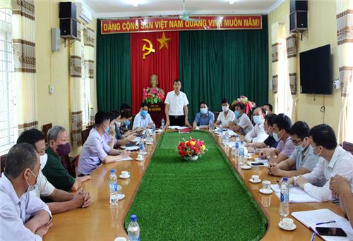 Thống nhất vị trí xây dựng khu tái định cư cho các hộ dân bị sạt lở
