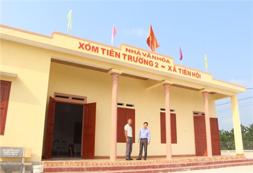 Tiên Hội phấn đấu trở thành xã kiểu mẫu