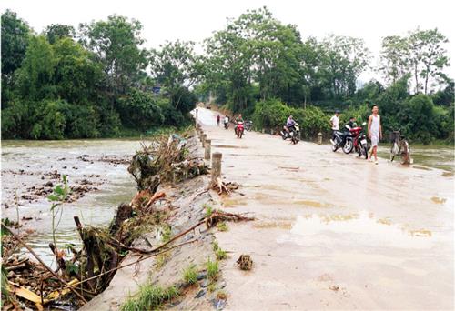 Cần đảm bảo an toàn tại các đường tràn