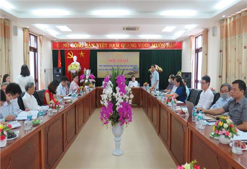 Phát triển đội ngũ trí thức khoa học và công nghệ phục vụ phát triển kinh tế - xã hội