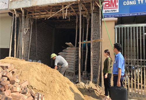 Để hoạt động xây dựng đi vào nền nếp