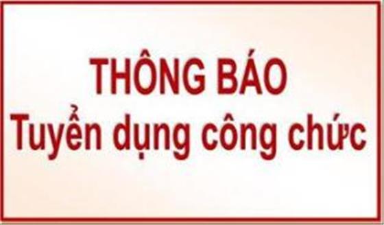 UBND huyện Đồng Hỷ thông báo tuyển dụng công chức cấp xã năm 2022