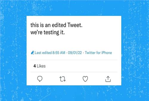 Người dùng bắt đầu có thể chỉnh sửa bài đã đăng trên Twitter
