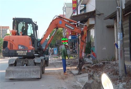 Phú Bình: Cải tạo, nâng cấp vỉa hè khu dân cư