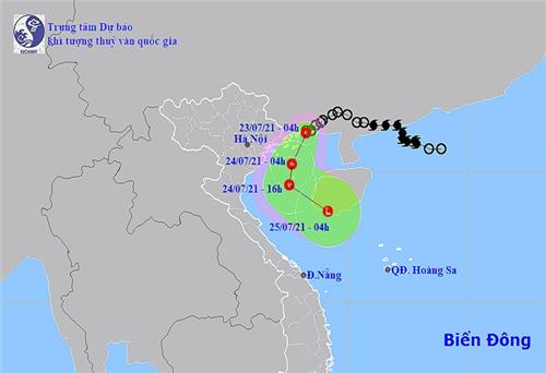 Bắc Bộ, Trung Bộ tiếp tục có mưa rào và dông mạnh