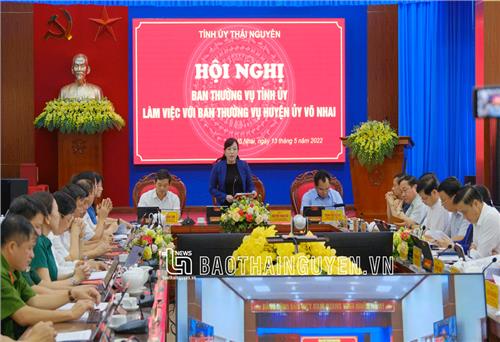 Võ Nhai cần phát huy tốt tiềm năng, thế mạnh của huyện vùng cao