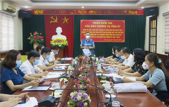 Tăng cường kiểm tra, giám sát việc triển khai thực hiện nghị quyết