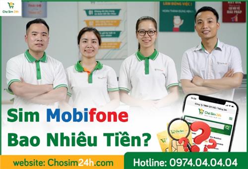 Mua sim Mobifone bao nhiêu tiền? Địa chỉ mua sim UY TÍN