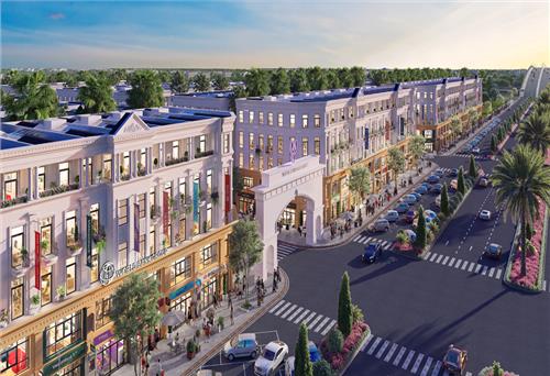 Shophouse trung tâm thành phố mới Phổ Yên hấp dẫn nhà đầu tư