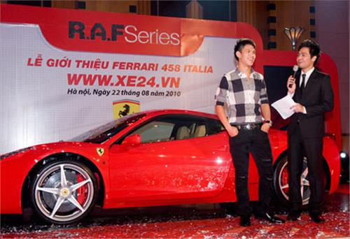 Ferrari 458 Italia xuất hiện tại Hà Nội