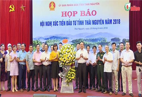 Thông cáo báo chí Hội nghị xúc tiến đầu tư tỉnh Thái Nguyên năm 2018