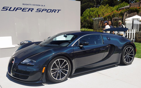 Mẫu Bugatti Veyron 16.4 phiecirc;n bản Super Sport xuất hiện tại Bắc Mỹ mới đacirc;y.