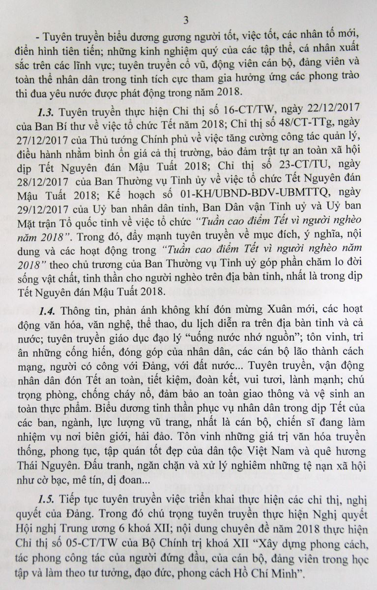 Hướng dẫn tuyên truyền kỷ niệm 88 năm Ngày thành lập Đảng Cộng sản Việt Nam (03/02/1930 - 03/02/2018) và mừng Xuân Mậu Tuất 2018