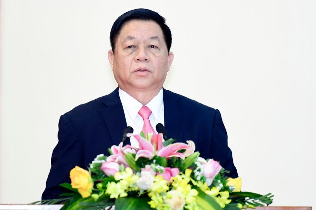  Đồng chí Nguyễn Trọng Nghĩa, Bí thư Trung ương Đảng, Trưởng Ban Tuyên giáo Trung ương. Ảnh: Nhân Dân điện tử
