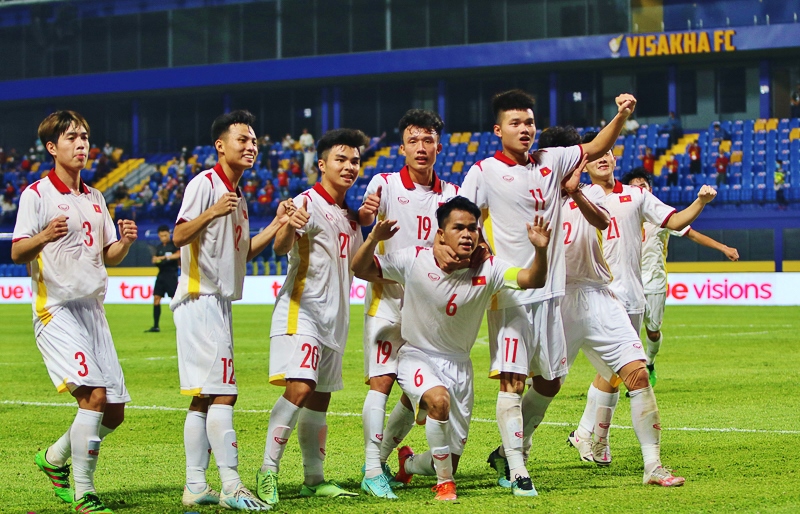  Đội tuyển U23 Việt Nam vừa giành ngôi vô địch giải U23 Đông Nam Á 2022. Ảnh: VFF