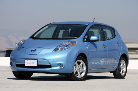   Nissan Leaf vinh danh giải thưởng quot;Xe chacirc;u Acirc;u năm 2011quot;
