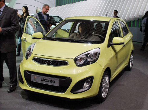  Kia Picanto thế hệ mới tại triển lãm Geneva.