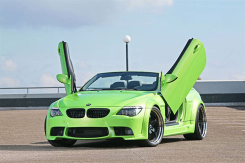 BMW serie 6 độ với kiểu cửa cắt keacute;o.