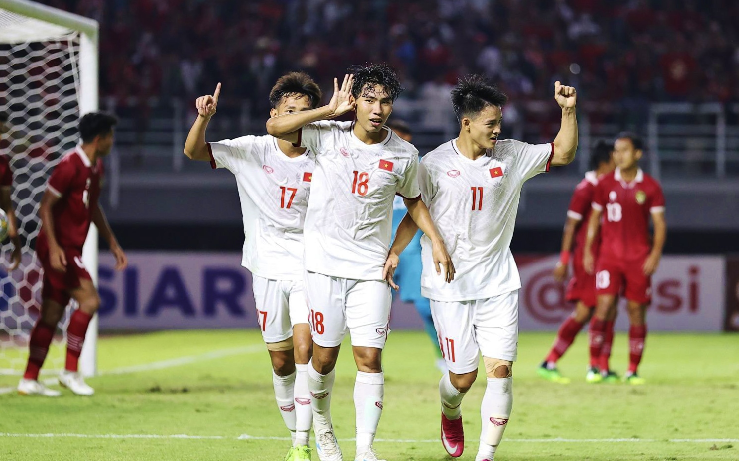  Đội tuyển U20 Việt Nam là một trong 5 đội nhì bảng có thành tích tốt giành suất tham dự vòng chung kết U20 châu Á 2023. Ảnh: VFF