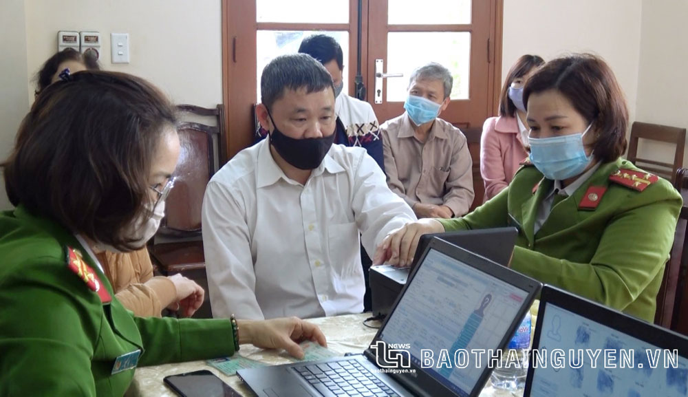  96,64% công dân trong tỉnh đủ điều kiện đã được cấp căn cước gắn chíp điển tử.