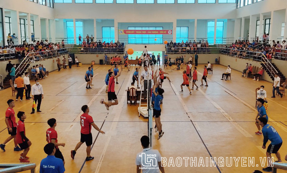  Người dân huyện Đồng Hỷ tích cực tham gia các hoạt động văn hóa, văn nghệ, thể dục, thể thao.