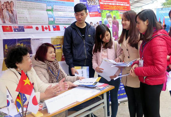  Khoa Quốc tế (ĐHTN) tư vấn tuyển sinh và du học tại T.P Thái Nguyên