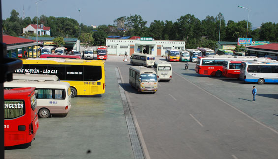  Bến xe khách Trung tâm T.P Thái Nguyên đã triển khai nhiều biện pháp nhằm đáp ứng tốt nhất nhu cầu của nhân dân trước và sau Tết nguyên đán.