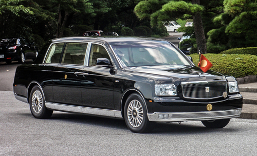  Toyota Century Royal của Nhà vua Nhật Bản.